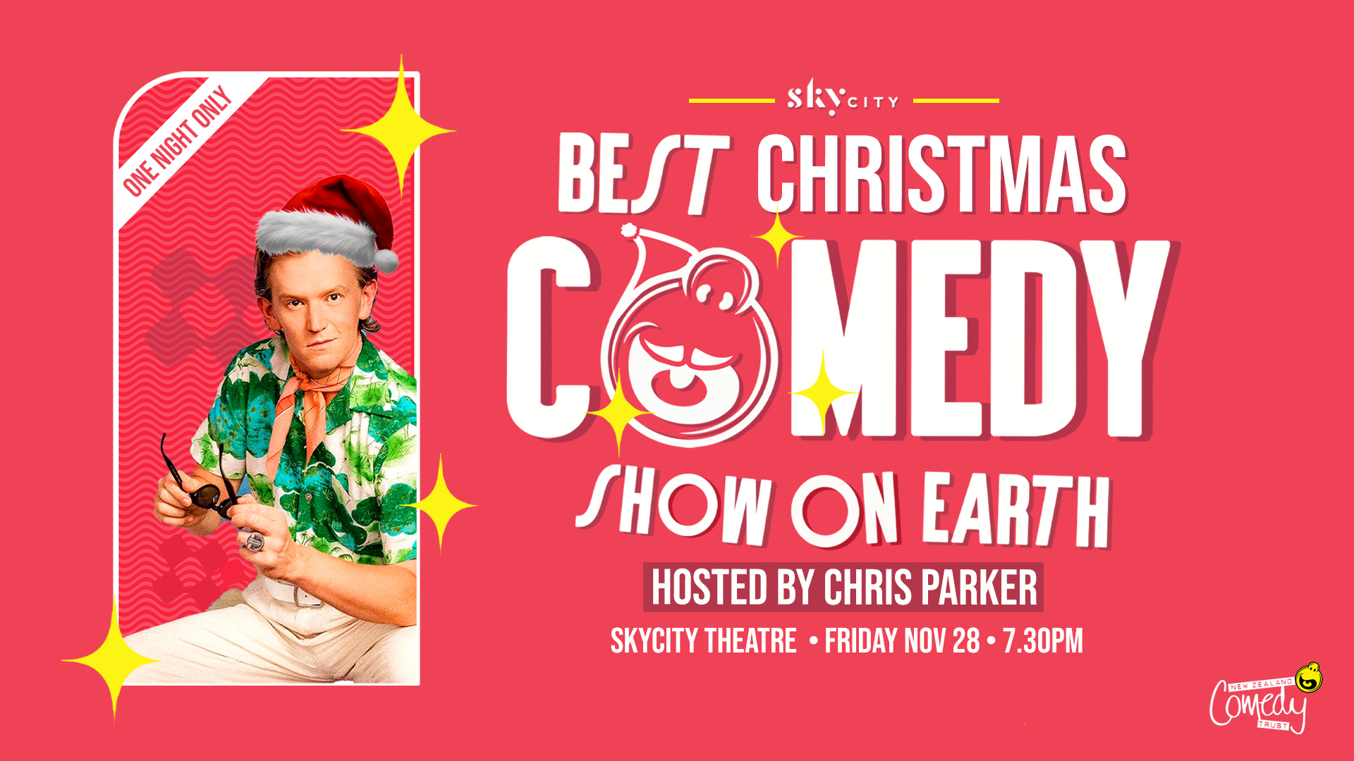 It's giving season at the Best Christmas Comedy Show on Earth!